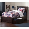 thumbnail image 5 of Portland Platform Bed with Matching Foot Board with Twin Size Urban Trundle Bed, Multiple Colors, Multiple Sizes, 5 of 11