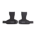 thumbnail image 4 of Correas de muñeca de levantamiento de pesas empuñaduras a mano pull ups de palma de la palma entrenamiento cómodo para hombres para mujeres pulsera de Negro, 4 of 8