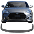 thumbnail image 2 of Ikon Motorsports Compatible with 12-18 Hyundai Veloster CS Style Front Bumper Lip Spoiler Unpainted Black - PU Poly Urethane, 2 of 8