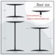 thumbnail image 2 of Candle Holder Wax Centerpiece Set of 5 Plate for Tables or Floor with Black Iron, 2 of 6