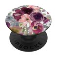 thumbnail image 1 of Empuñadura adhesiva para PopSockets con estampado floral, morado y rosa de Gracie Todd, 1 of 6