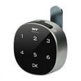 thumbnail image 3 of Cerradura inteligente para cajón con huella dactilar, cerradura con contraseña Bluetooth, cerradura para archivador, cerradura para puerta de gabinete de escritorio con tres núcleos, 3 of 5