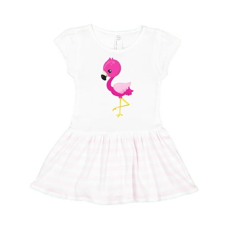 

Inktastic Little Flamingo Baby Flamingo Pink Flamingo Gift Toddler Girl Dress