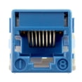 thumbnail image 3 of Commscope Systimax MPS100E-318 Powersum CAT5E UTP RJ45 Ethernet Jack, Blue, 3 of 4