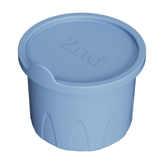 Wosthever Fabricante de cubitos de hielo huecos ABS para cócteles, tapa resistente a olores, bandeja de hielo de silicona de grado infantil con Azul 2º