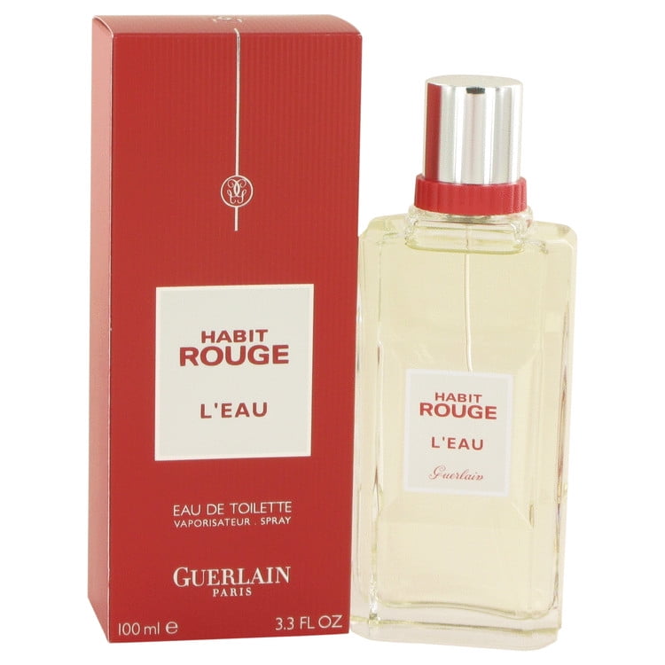 eau de toilette habit rouge guerlain 100ml
