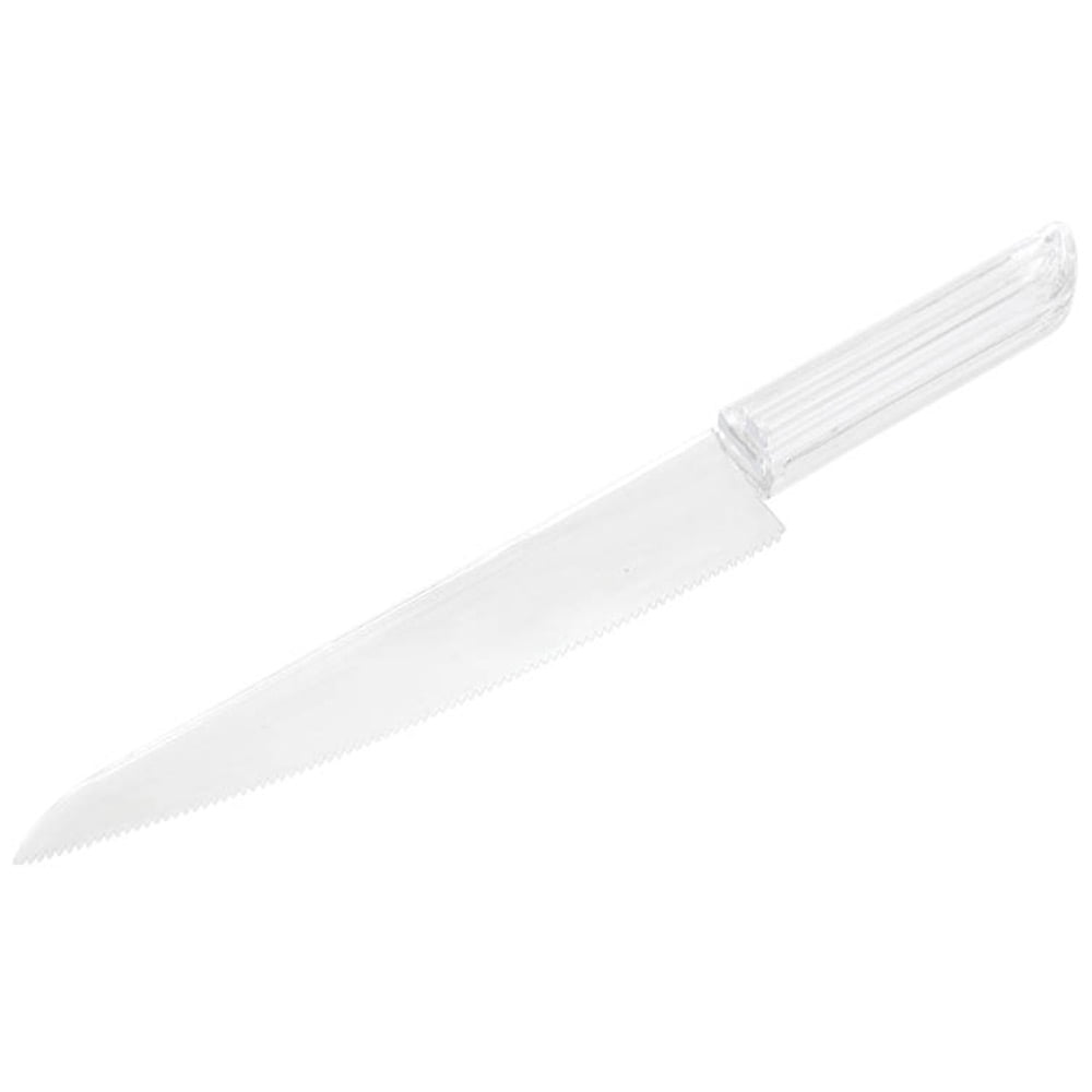 clear cake knife
