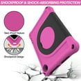 thumbnail image 2 of Fire 7 Tablet Case 2022(12th Gen), Allytech for All-New Kindle Fire 7" Case for Kids, Light-Weight Handle Viewing & Typing Stand Kids-Proof EVA Protective Case for Amazon Fire 7" 2022, Rose, 2 of 7