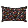 thumbnail image 1 of Fotbe Monster Truck Funda de Almohada Decorativa Estilo Occidental, Lujo en Algodón, Fundas para Almohadas King, Cojín Estampado para Decoración del Hogar-14"x20", 1 of 6