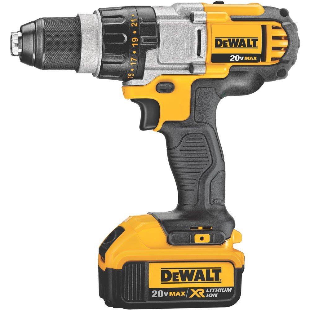 dewalt dcd980m2 20v max xr liion premium 3speed drill/driver kit
