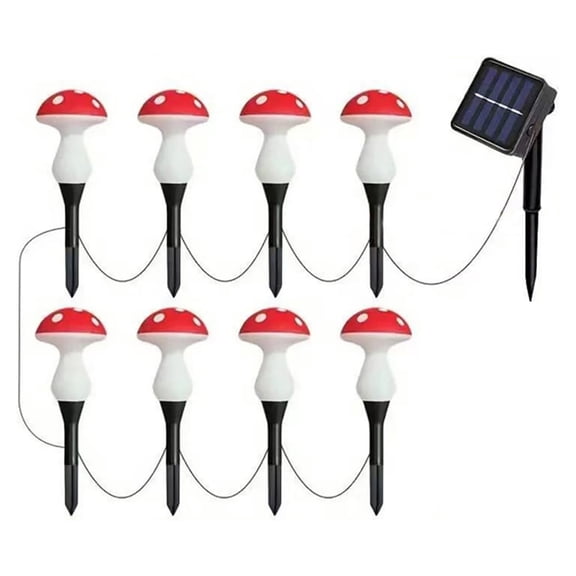 Solar Path Lights Outdoor, Waterproof Solar Garden Stake Lights, Cute Landscape Lighting for Pathway, Lawn, Patio, Yard & Wedding Decoration