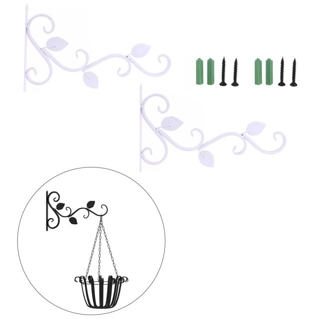 Cesta colgante Soportes Percha Jardín Cubierta Porche Patio Balcón para Linternas Maceta Sharpla ganchos para colgar en la pared