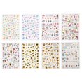 thumbnail image 3 of Sunflowers Nail Art Stickers for Decoration with 8 Sh, 3 of 3