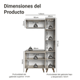 thumbnail image 3 of Mueble de Baño Completo para Almacenaje Madesa Nice 120cm 5, 3 of 5
