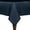 Blue, variant on Ultimate Textile 48 x 72-Inch Rectangular Polyester Linen Tablecloth