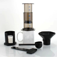 ckepdyeh Portable Coffee Pot Hand Brewed French Press Pot Hand Press