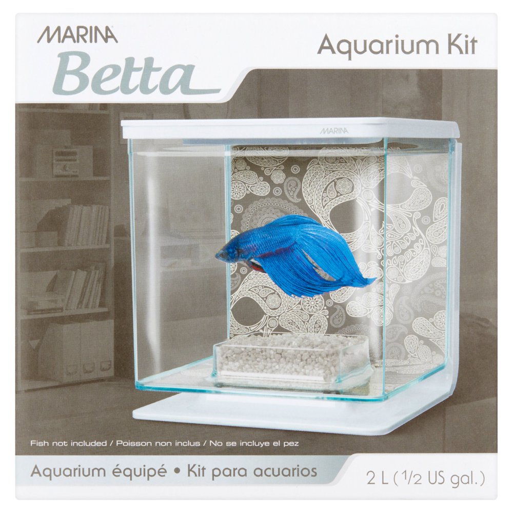 Marina Betta Starter Kit for Aquarium, .5 Gallons