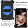 thumbnail image 2 of Dteck Case for Samsung Galaxy Tab A 8.4-inch T307 (2020 Released) ,Shockproof Rubber Hybrid EVA Protection Hand /Shoulder Strap Hard Kickstand Back Cover,Black+Blue, 2 of 6