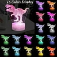 thumbnail image 2 of YSITIAN 3D Unicorn Night Light, LED Illusion Lamp with Remote Control and 16 Colors 4 Flash Modes Best Xmas Birthday Gift for Girls YT05-143, 2 of 5
