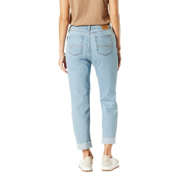 Pantalon Vaquero Mujer Jeans Gap Mid Rise Girlfriend Para Mujer