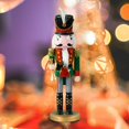 thumbnail image 3 of Adorno de Cascanueces Gloria Figuras de Cascanueces de Navidad 9.84 Pulgadas Figura del Soldado Cascanueces, 3 of 6