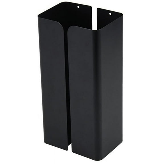 Magnetic Glove Tissue Dispenser Paper Towel Holder Wall Mount Fridge for Wipes, Napkin, Bathroom Organizer Black