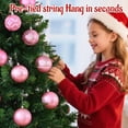 thumbnail image 7 of Waipfaru 16Pcs Christmas Ball Ornaments,3.15" Shatterproof Hanging Xmas Ornaments Set for Christmas Holiday Party Decoration, 7 of 7