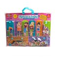 thumbnail image 1 of TS Shure Fashion-A-Belles Minis Muñecas magnéticas de madera para vestir T.S. Shure 740984984438, 1 of 1