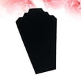 thumbnail image 3 of 6Pcs Collar Shape Necklace Display Board Jewelry Display Board Velvet Jewelry Organizer Shelf Storage Holder, 3 of 8