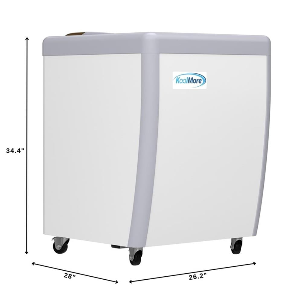 Pemberly Row 26" 6 cu. ft Gelato Dipping Cabinet Display Freezer w/ Sliding Door