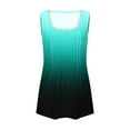 thumbnail image 5 of Tank Tops for Women Plus Size Crew Neck Sleeveless Casual Solid Color Womens Round Neck Summer Tops, 5 of 5
