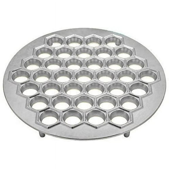 Dumpling dough mold cookie mold dumpling mold wonton mold dumpling mold (cast aluminum silver)