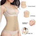 thumbnail image 3 of VASLANDA Maternity Belly Band Postpartum Recovery Belt Waist Trainer Abdominal Wrap C-section Postnatal Girdle, 3 of 7