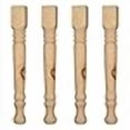 thumbnail image 3 of Osborne Husky Farm Dining Table Legs in Knotty Pine (Set of Four), Replacement Table Legs for Dining Table or Desk, Unfinished Wooden Posts, Sanded and Ready to be Stained, 3 of 4