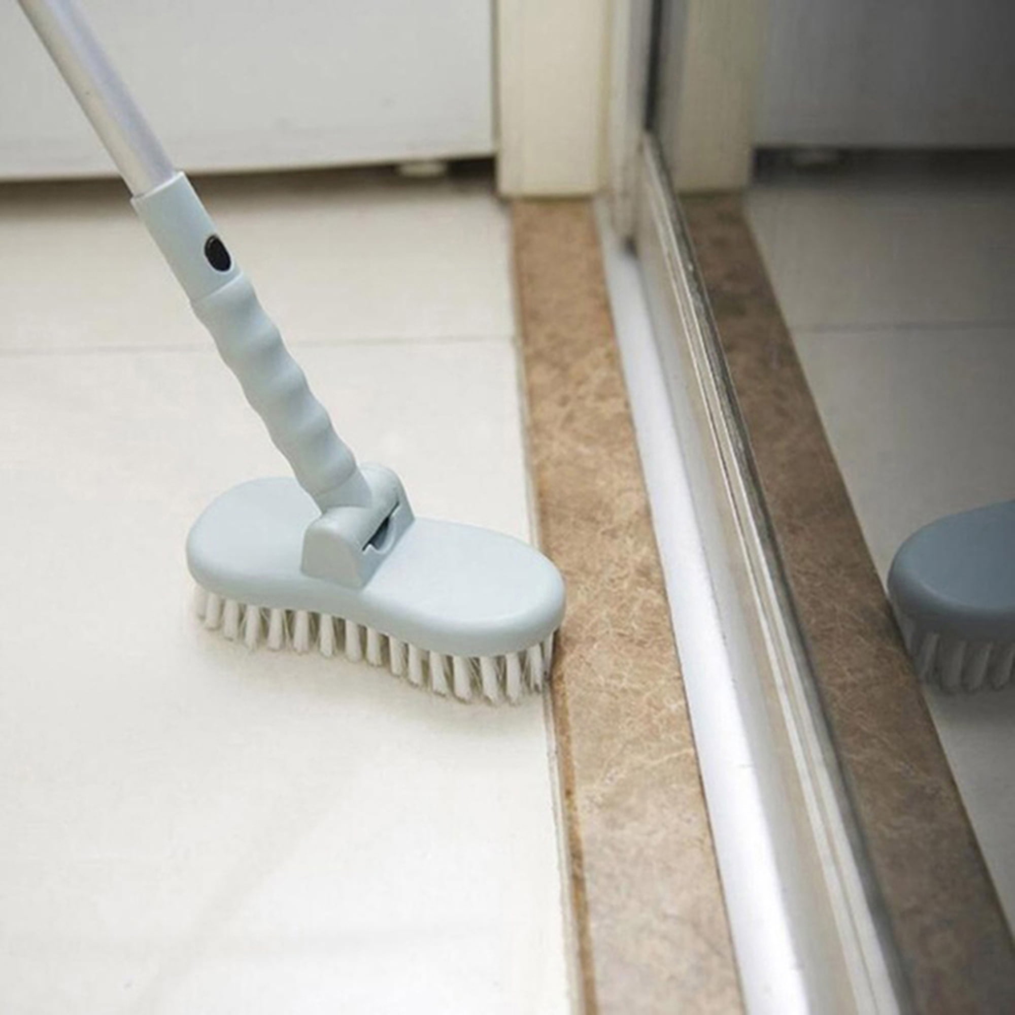 Basstop Telescopic Bathroom Long Handle Brush Wall Scrub Bath Shower ...