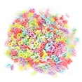 thumbnail image 1 of Perle de Lettre Colorée, Perles d'Espacement de 500pcs Perles d'Espacement Colorées Accessoires d'Alphabet Construction Robuste, 1 of 14