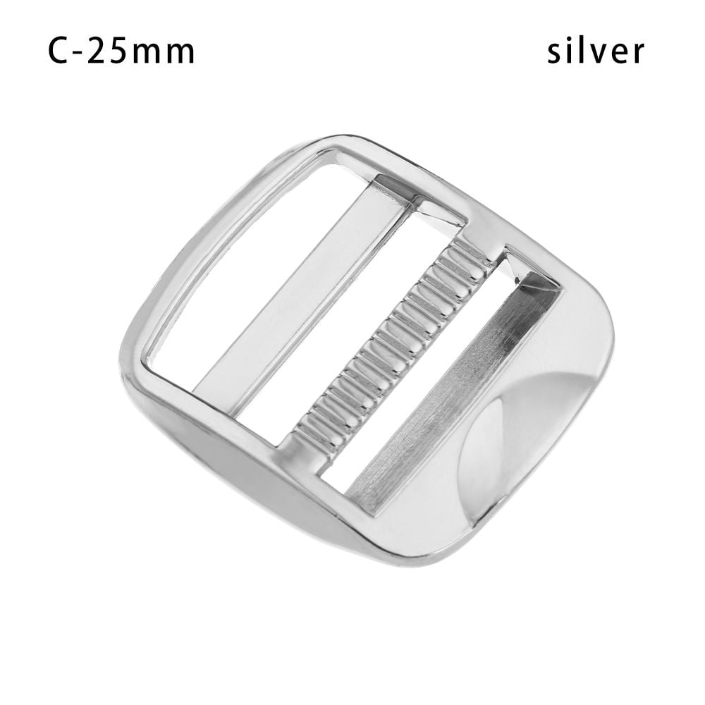 Metal Shoulder Bag Strap Part Luggage Hardware Rectangle Slider Adjust