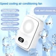 thumbnail image 4 of Ventilador Colgante de Alta Velocidad, USB, Portátil, con Clip para la Cintura, Recargable, para Exteriores, Pequeño., 4 of 5