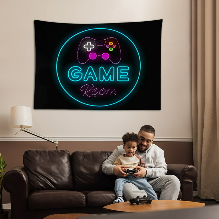 Gaming Tapestry, Funny Game Theme Stuff Tapestry Wall Hanging For Men Teen  Boys Bedroom Gamer Room Accessories