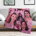 thumbnail image 6 of Millie Bobby Brown Blanket Sexy #2 Ultra Soft Flannel Fleece Blanket Stylish Bedroom Living Room Sofa Warm Blanket All Season Use 30""*40""（76 * 100cm）, Style-5, 6 of 6