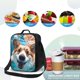 thumbnail image 4 of Disketp Sea Swimming Corgi Bolsa Térmica Estampada para Almuerzo, Lonchera para Hombres y Mujeres Adultos, 4 of 7
