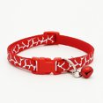 thumbnail image 3 of 2PCS 0.39'' Pet Collar Adjustable Dog Collar Cat Collar with Bell, 3 of 6
