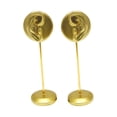 thumbnail image 2 of Soporte de exhibición de pendientes Hugo 2 Uds dorado, 2 of 8
