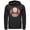 Black, variant on Men's Nintendo Mario Mushroom Pull Over Hoodie Black 2X Large