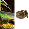 thumbnail image 2 of CarpNettore Clay Pot Water Fountain Pot Flow Water Ornament Decorative Ceramic Jar Waterfall Green, 2 of 9
