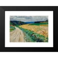 thumbnail image 2 of Wassily Kandinsky 24x18 Black Modern Framed Museum Art Print Titled - Kallmunz - Nature Study on the Yellow Stagecoach (1903), 2 of 5