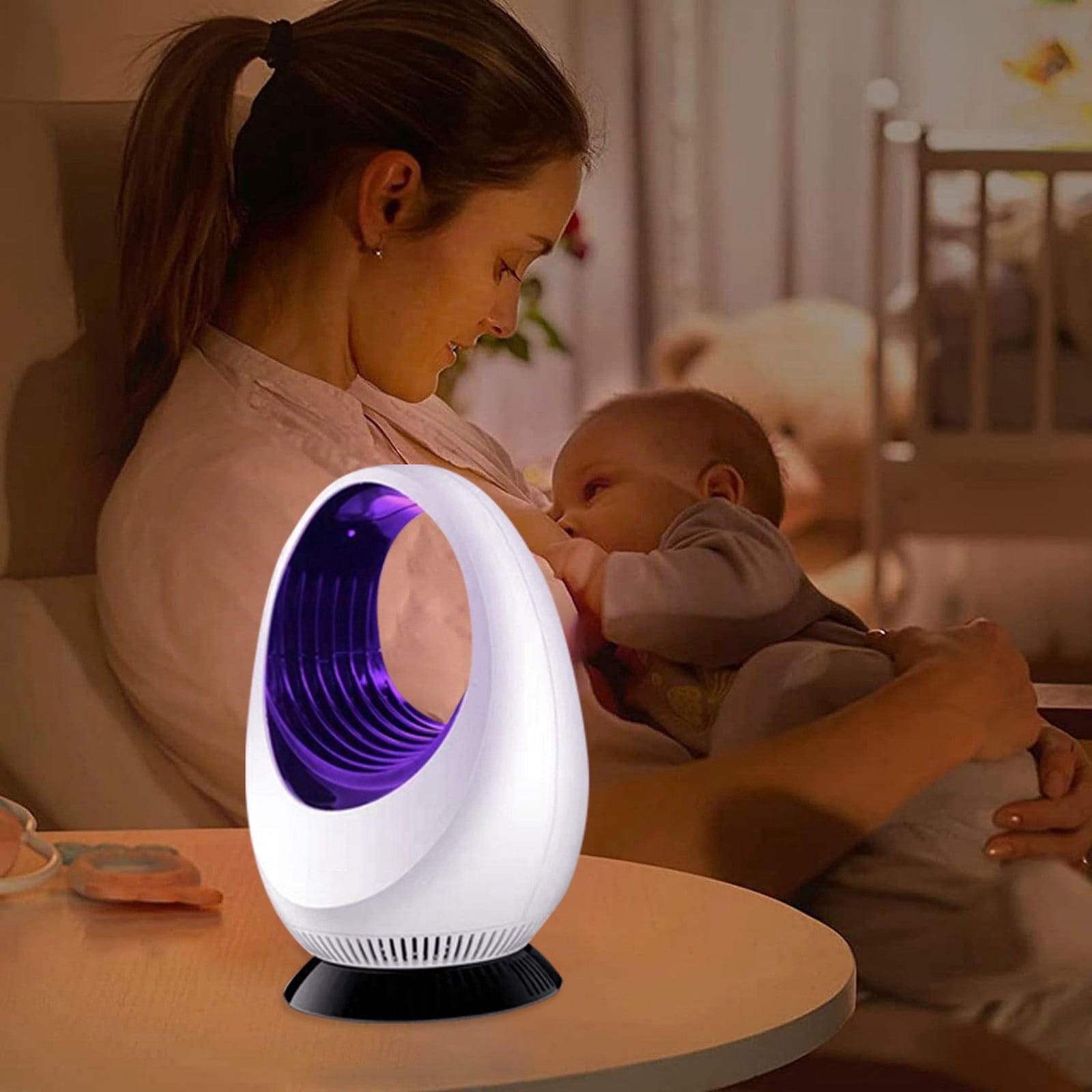 USB Photocatalytic Trap Lamp Indoor With Silent Fan For Home Bedroom Use