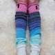 thumbnail image 3 of unbranded Leggings De Rosa Con Botones Multicolor Calentadores Y Cálidos Para Combinar Con Faldas, 3 of 8