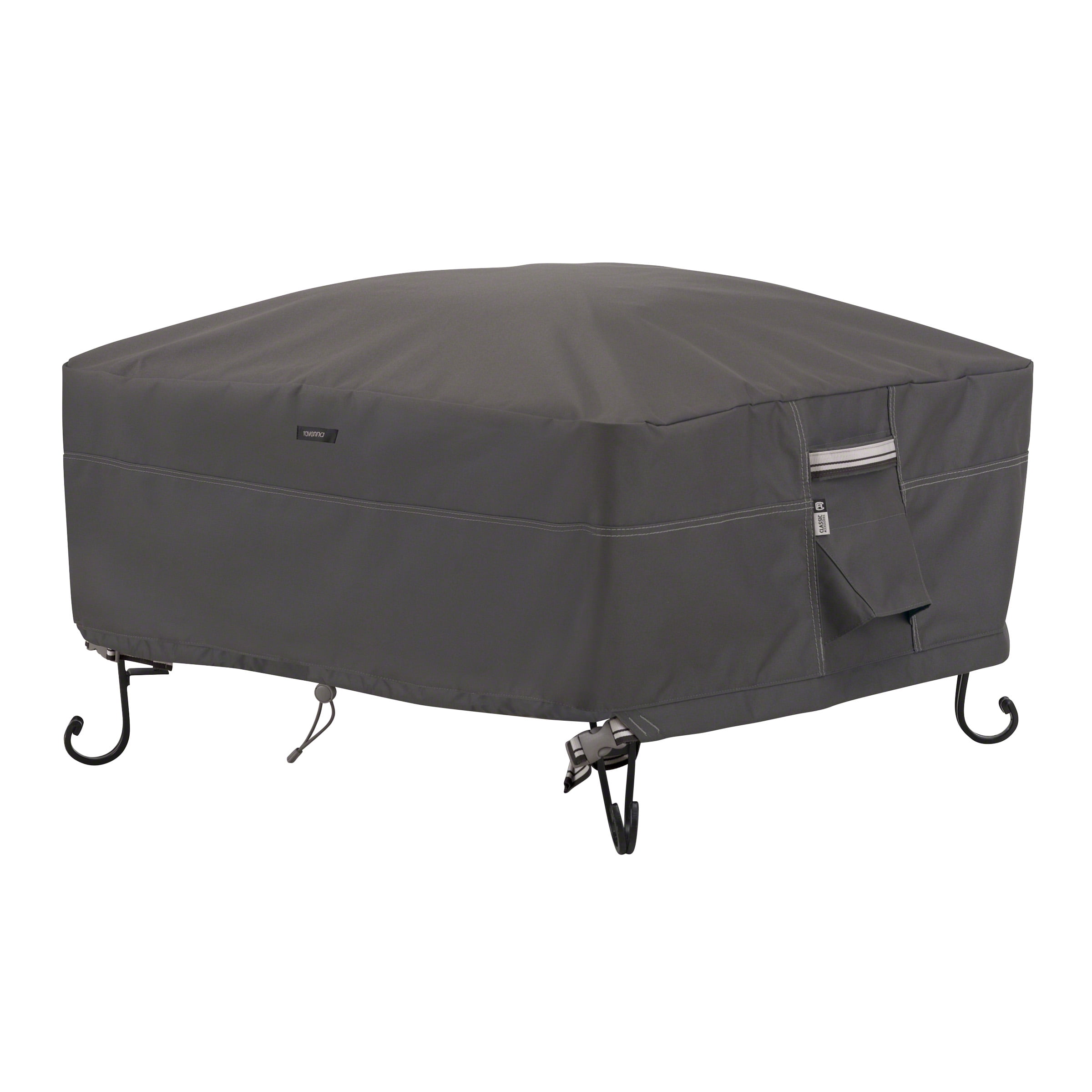 Modern Leisure Garrison Waterproof Square Fire Pit Table Cover 