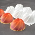 thumbnail image 3 of FrostHike Moule à Gâteau Mini Bundt en Silicone - 6 Compartiments - Boîte de 1 Unité, 3 of 5